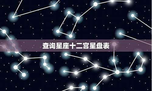 免费星盘查询_十二星座星盘查询